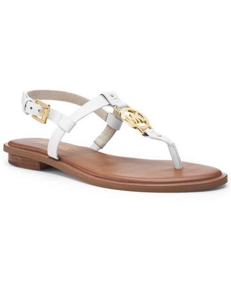 michael kors white thong sandals|Michael kors thong sandals + FREE SHIPPING .